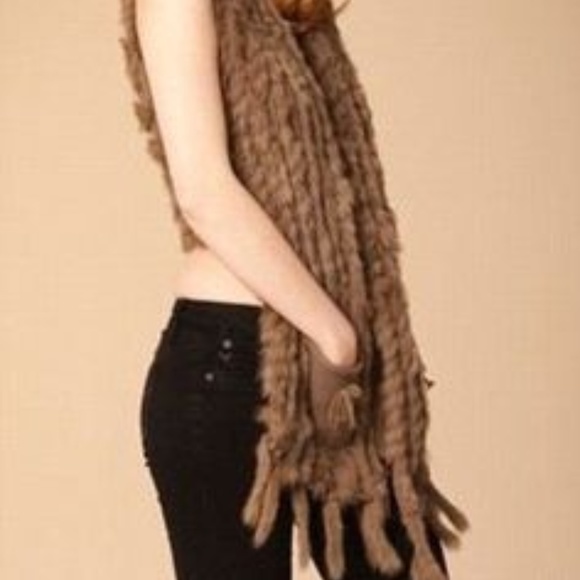 Mischa Barton Aspen Waistcoat Mocha -NWOT - Picture 3 of 7